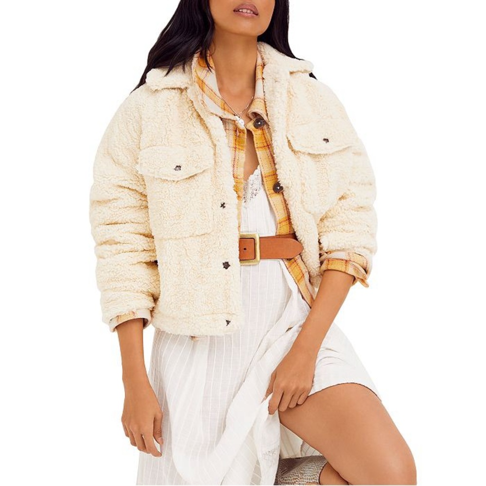 NWOT We the Free Teddy Swing Jacket
